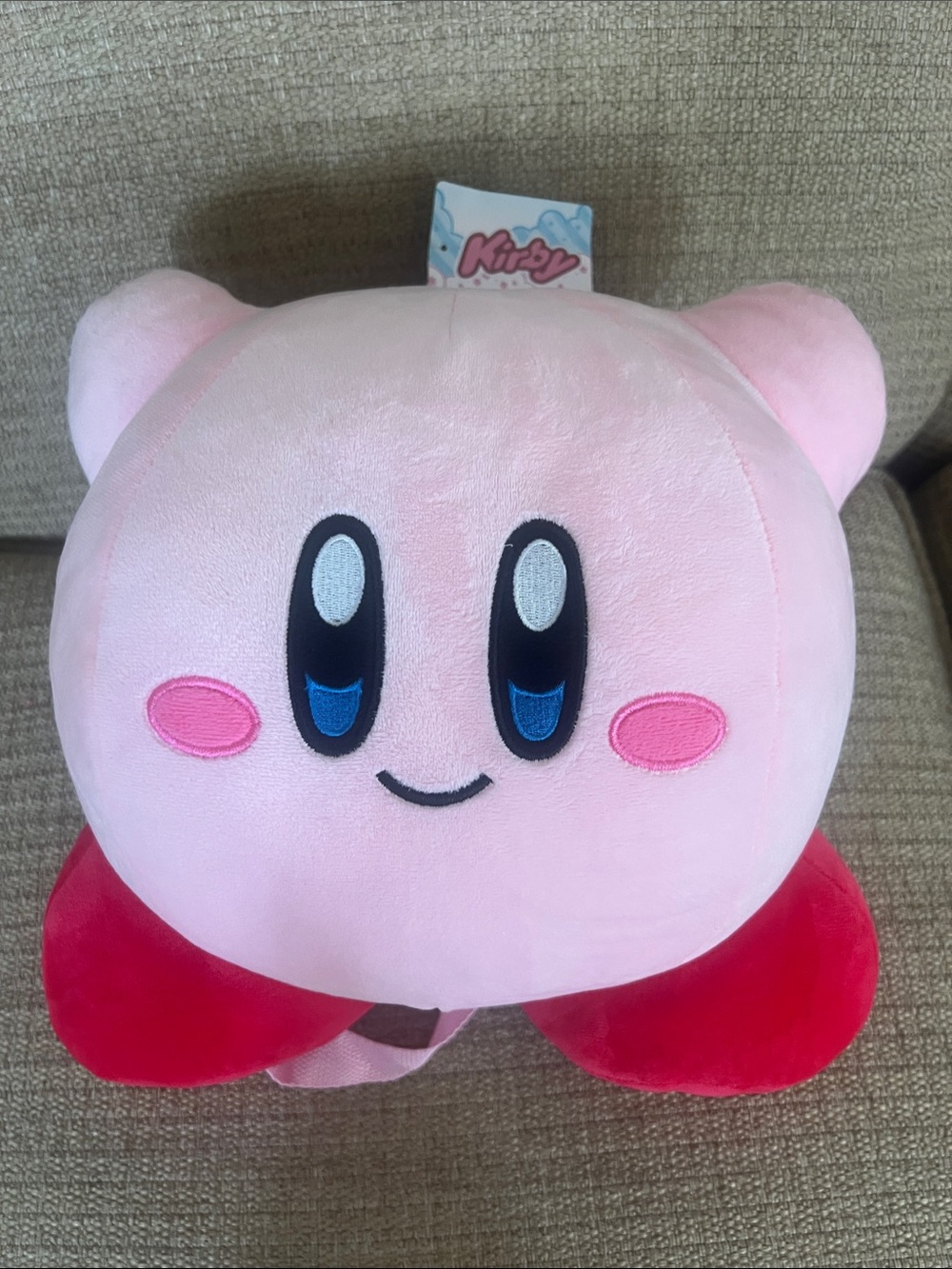 NWT Bioworld Kirby Plush Backpack